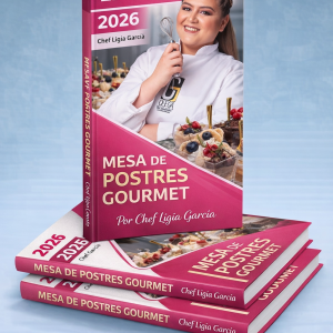 Ebook mesa de postres Gourmet